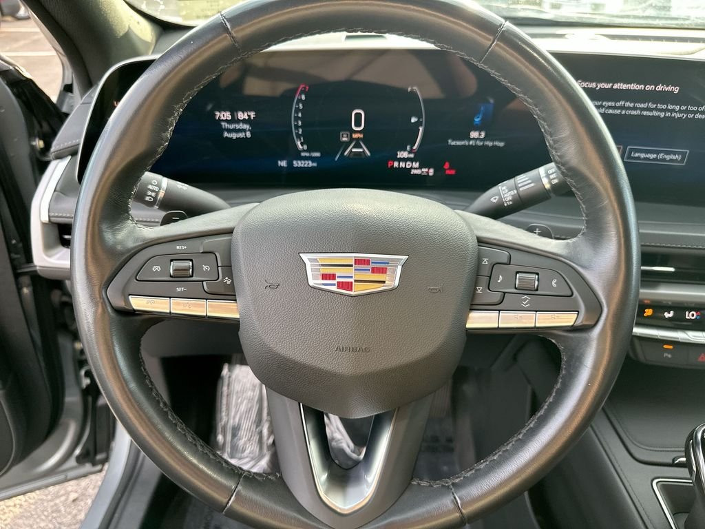 Used 2024 Silver Cadillac Premium Luxury image 4
