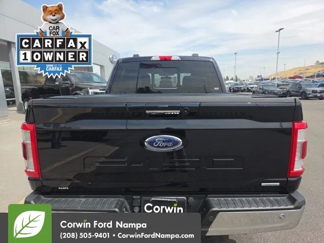 Used 2021 Blue Ford Lariat image 6