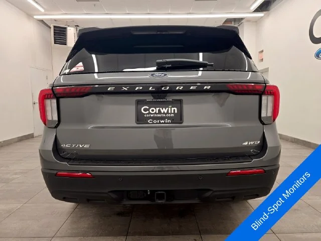 New 2026 Carbonized Gray Metallic Ford Active image 4