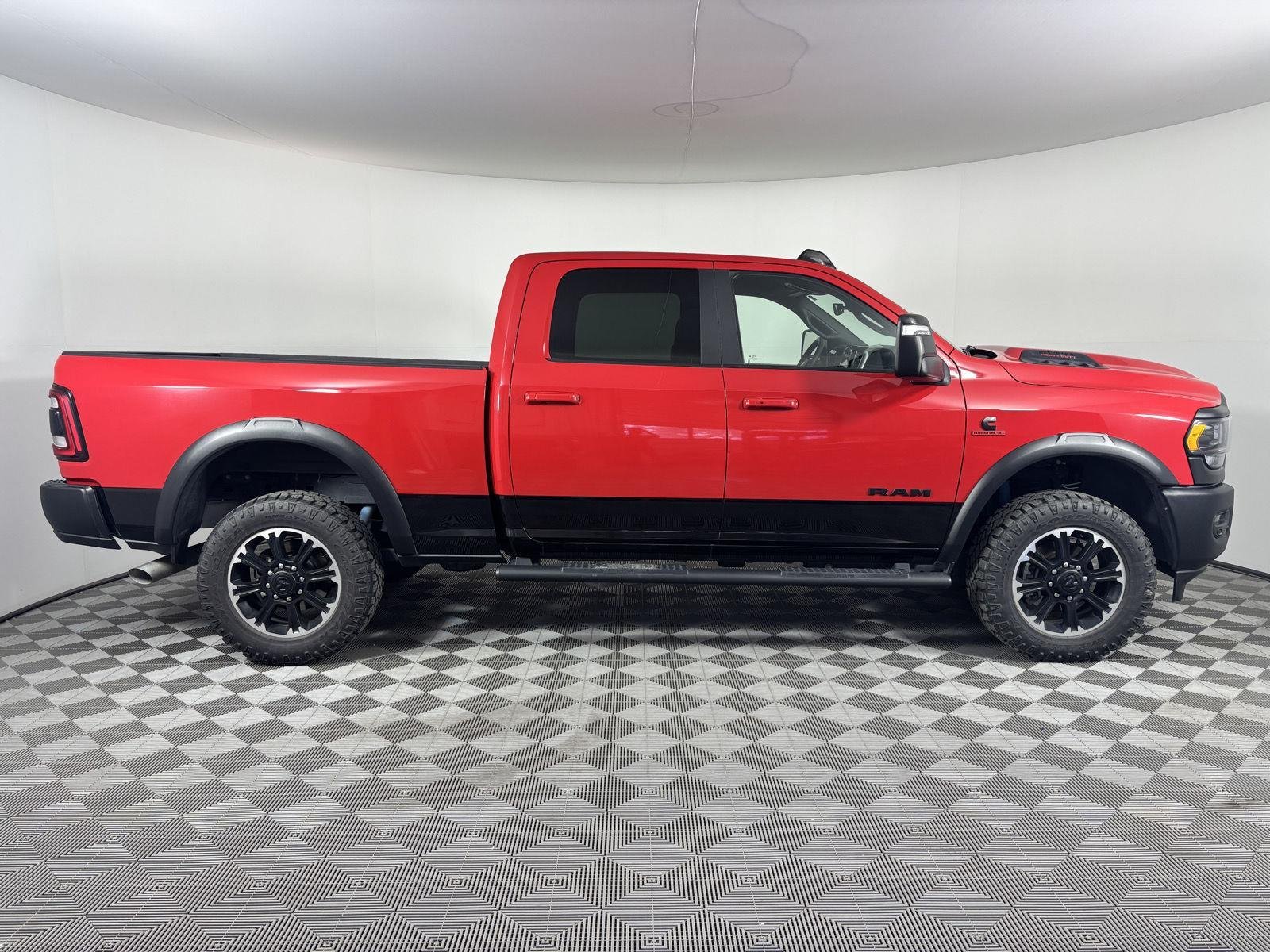 Used 2024 Flame Red Clearcoat Ram Rebel image 9