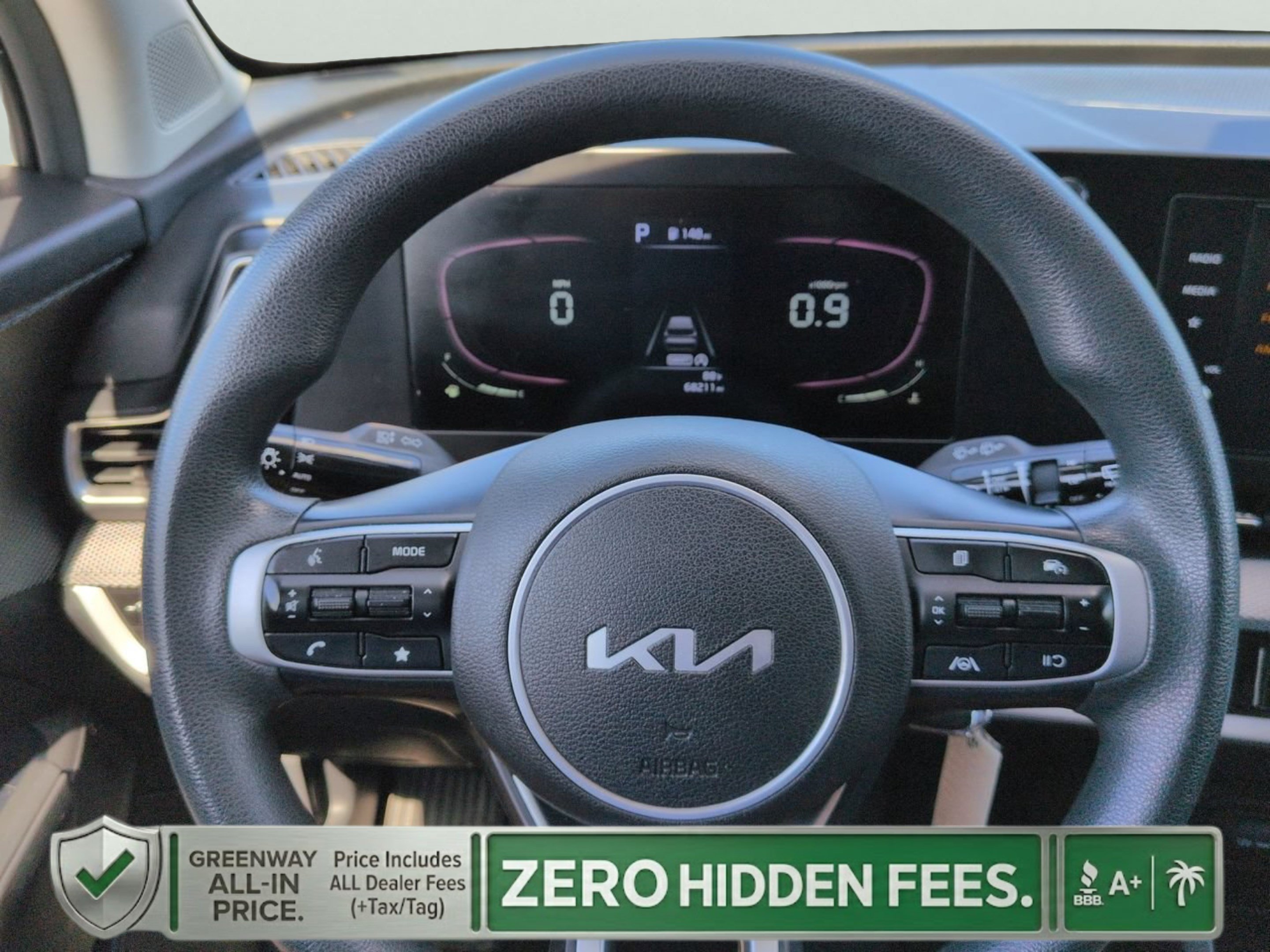 Certified Used 2023 Snow White Pearl Kia LX image 23