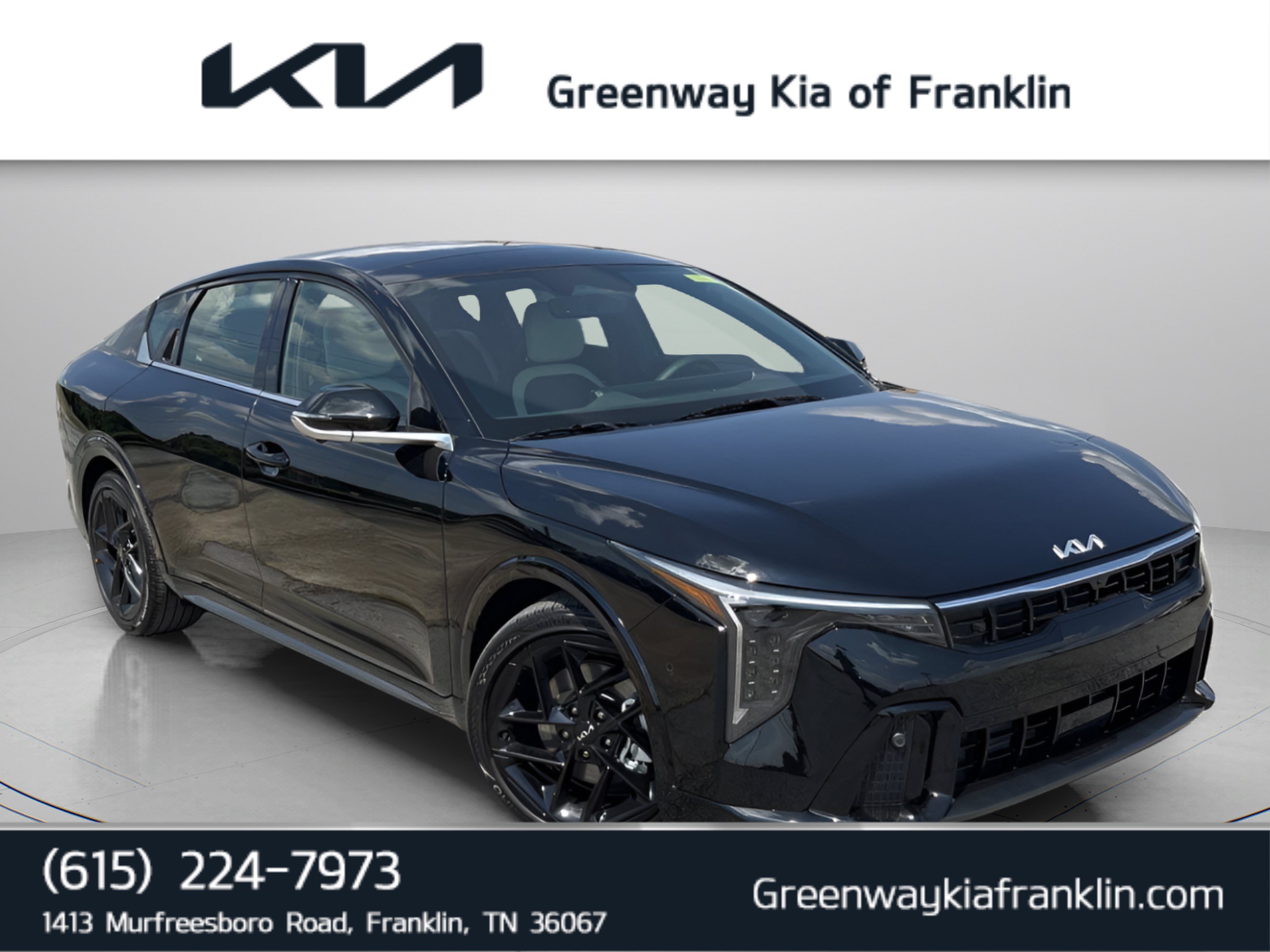 New 2026 Aurora Black Pearl Kia GT-Line Turbo image 1