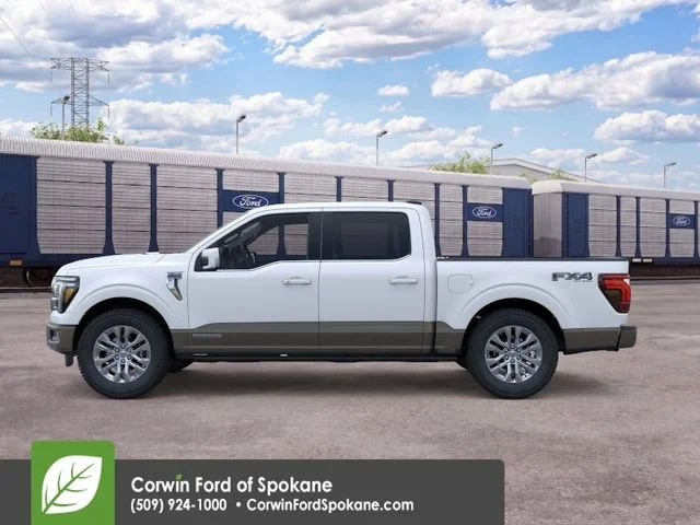 New 2026 Star White Metallic Tri-Coat Ford King Ranch image 5