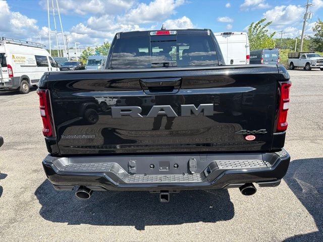 New 2027 Diamond Black Crystal Pearl-Coat Exterior Paint RAM Laramie image 4