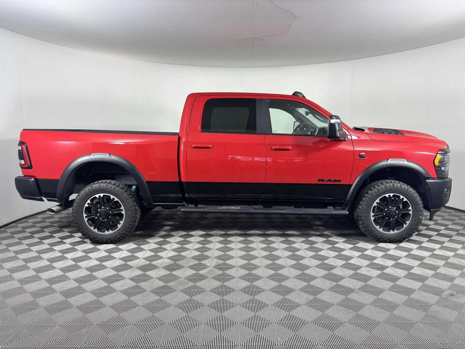 Used 2024 Flame Red Clearcoat Ram Rebel image 9