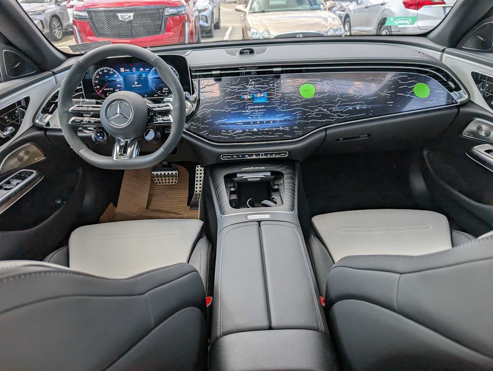 New 2027 MANUFAKTUR Moonlight White Metallic Mercedes-Benz AMG® E 53 Hybrid Sedan image 12
