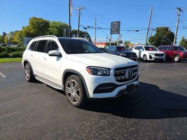 Used 2021 White Mercedes-Benz GLS 450 image 1