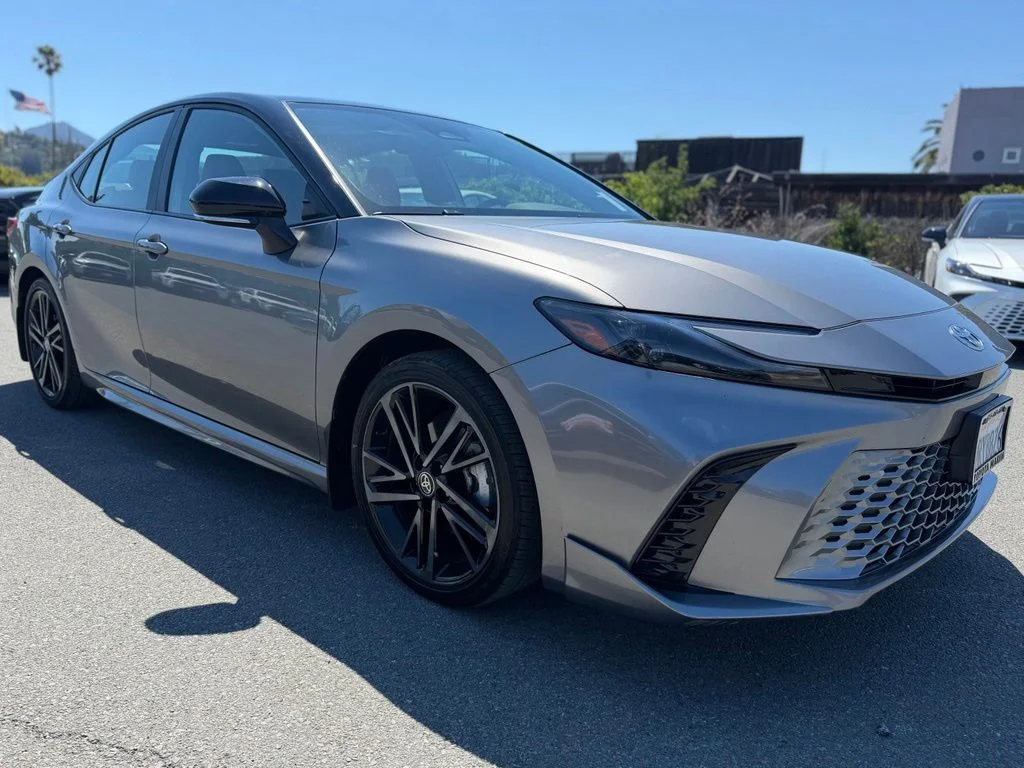 Certified Used 2025 Black Toyota XSE image 2