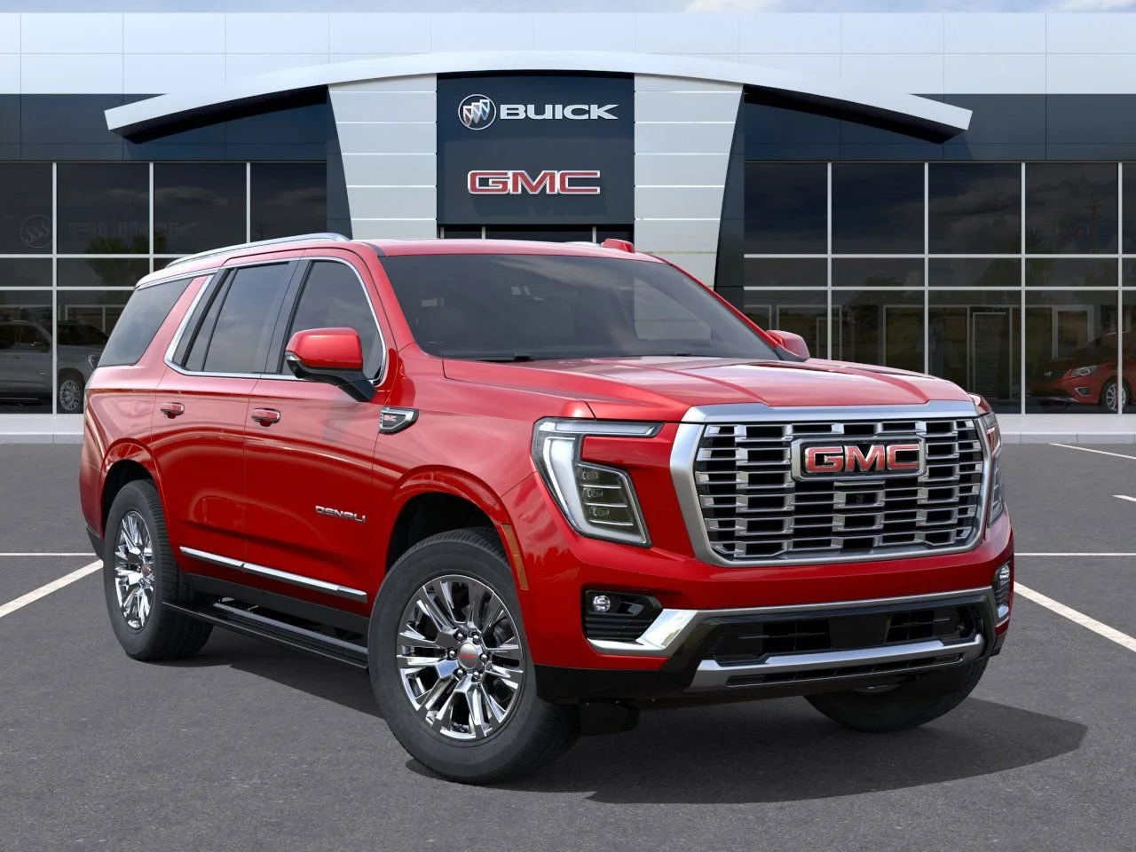 New 2026 Volcanic Red Tintcoat GMC Denali image 7