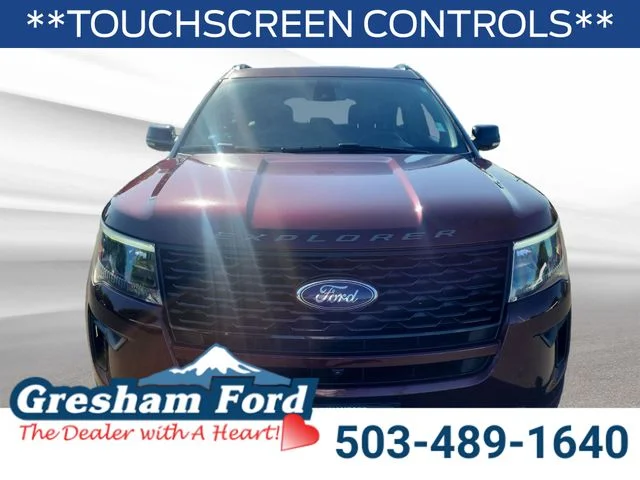 Used 2018 Burgundy Ford Sport image 11
