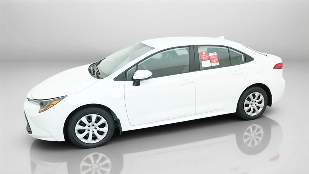 New 2027 Ice Cap Toyota LE image 3