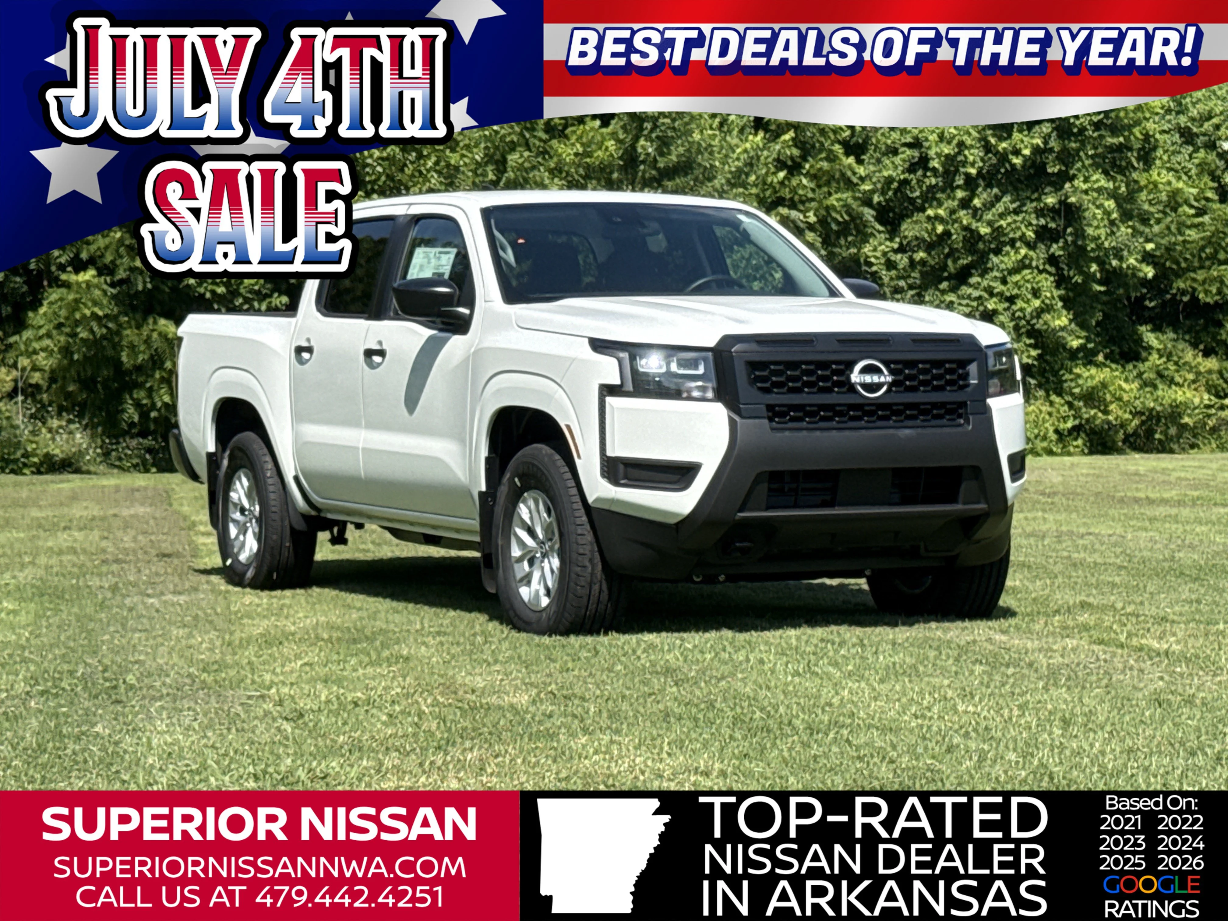 New 2026 Glacier White Nissan S 4WD image 1