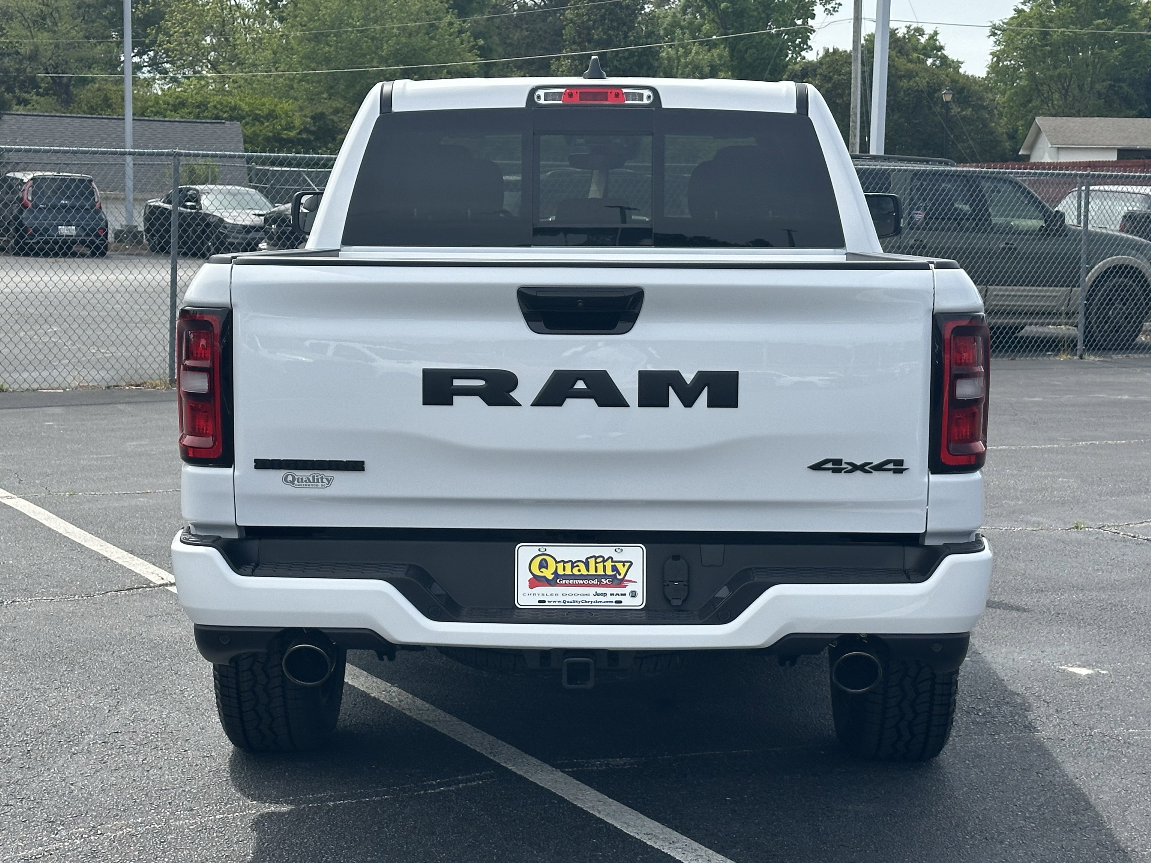 New 2026 Bright White Clear-Coat Exterior Paint RAM Big Horn image 7
