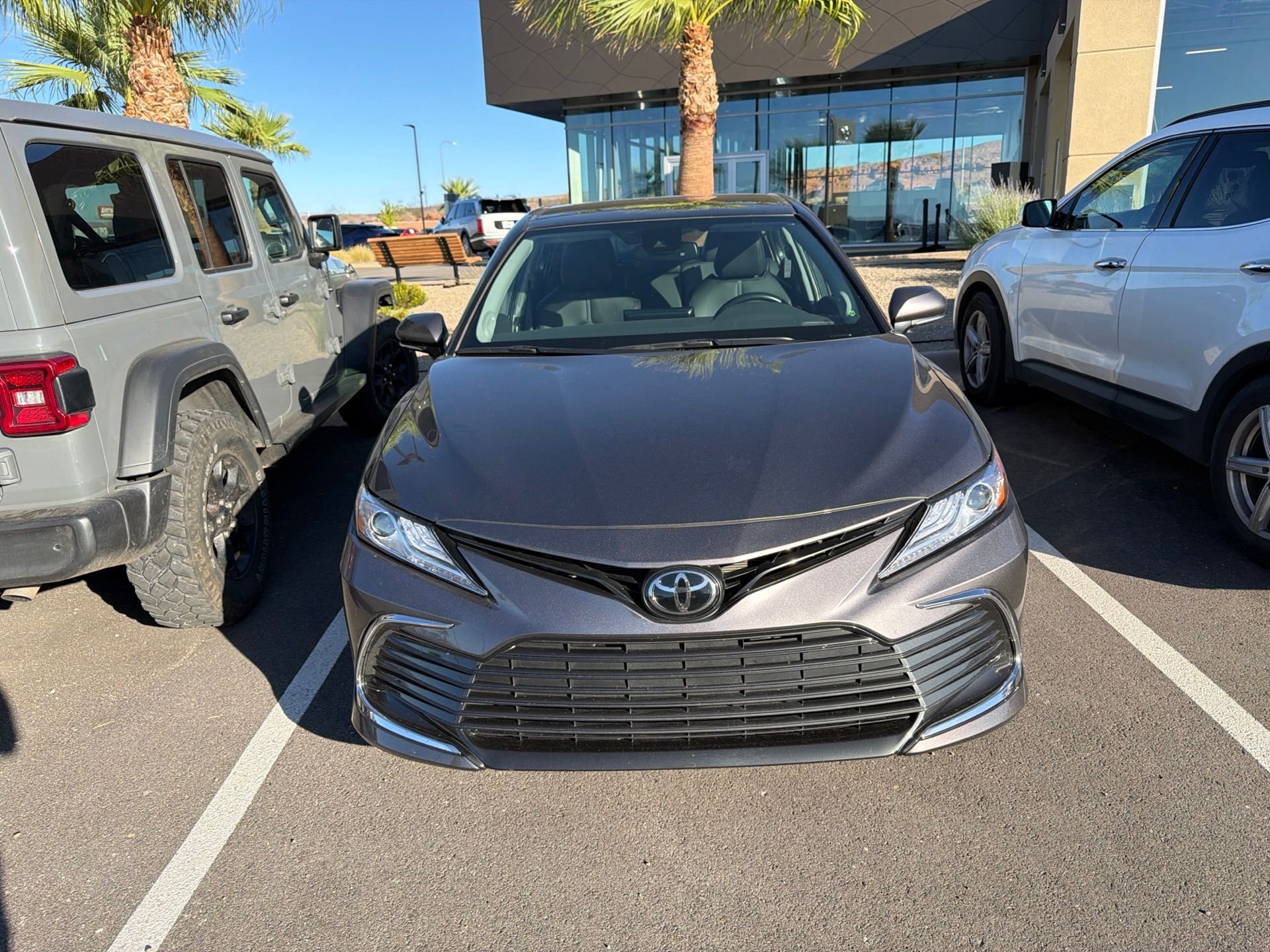 Used 2024 Gray Toyota XLE image 2