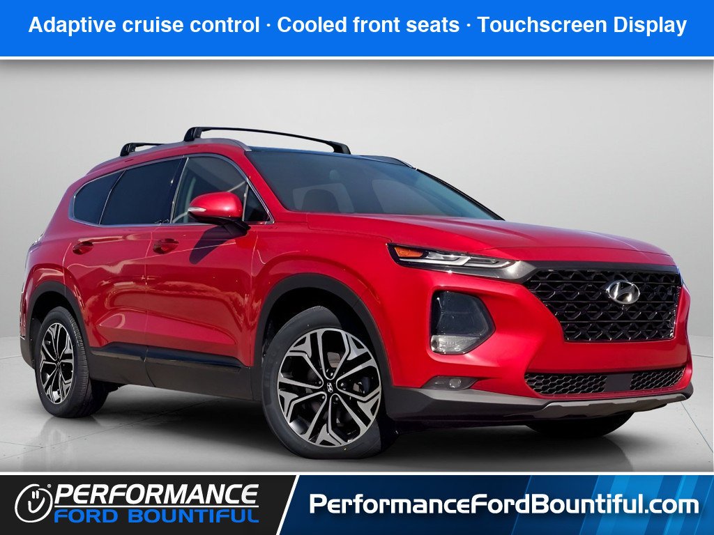 Used 2020 Calypso Red Hyundai Limited image 1