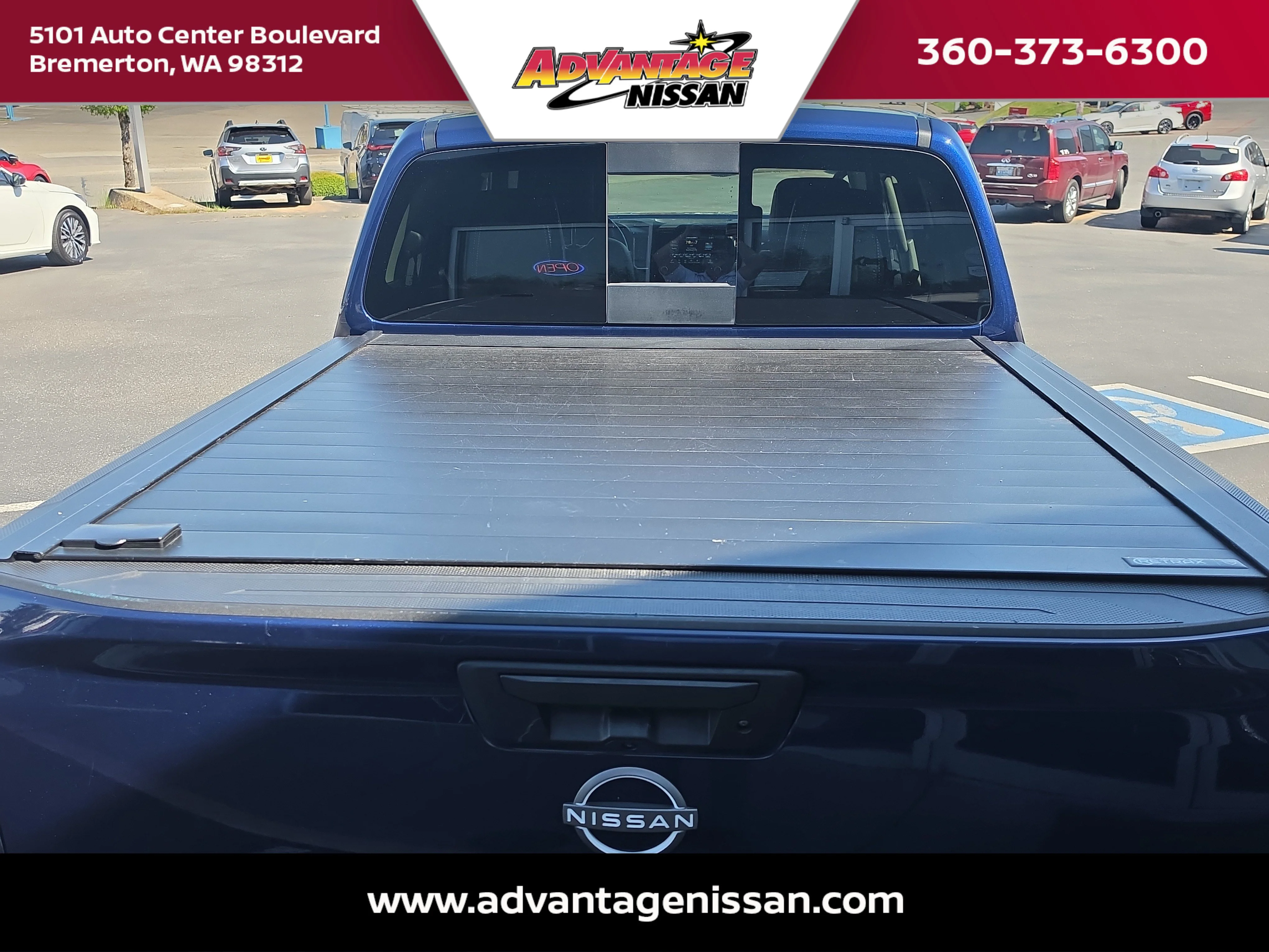 Used 2023 Deep Blue Pearl Nissan SV image 5