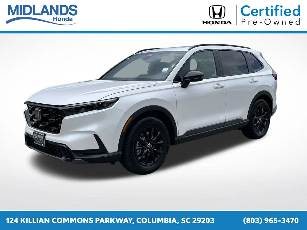 Certified Used 2024 Platinum White Pearl Honda Sport-L image 3