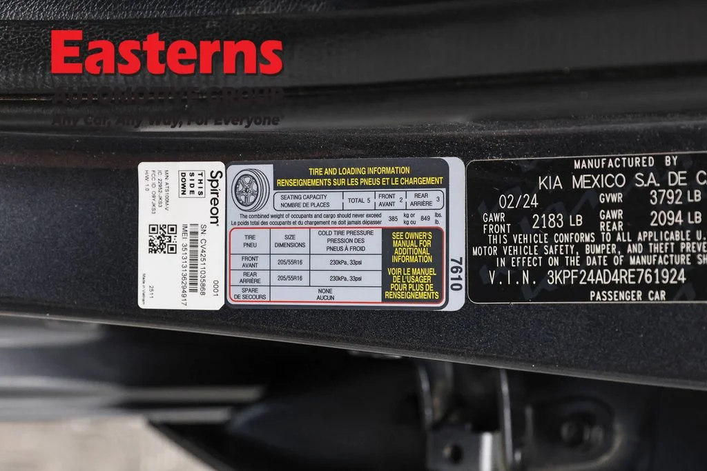 Used 2024 Gray Kia LXS image 34