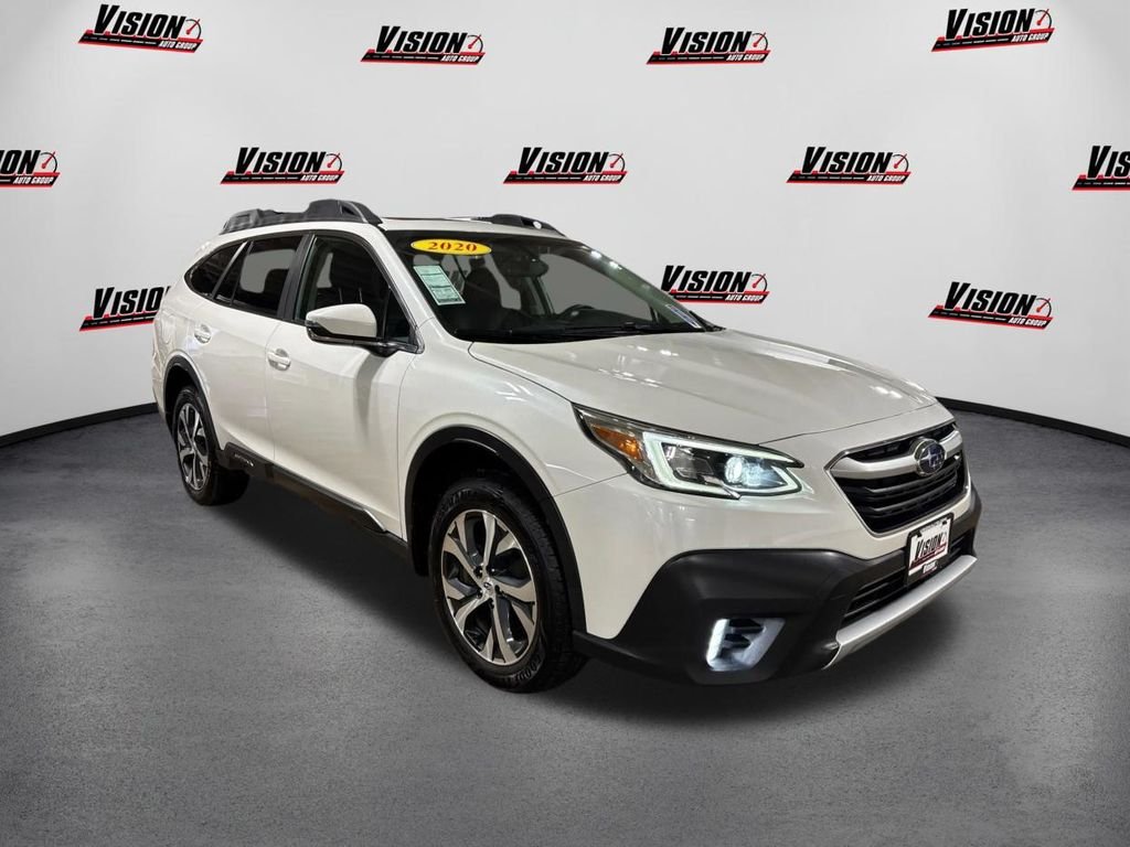 Used 2020 White Subaru Limited image 3