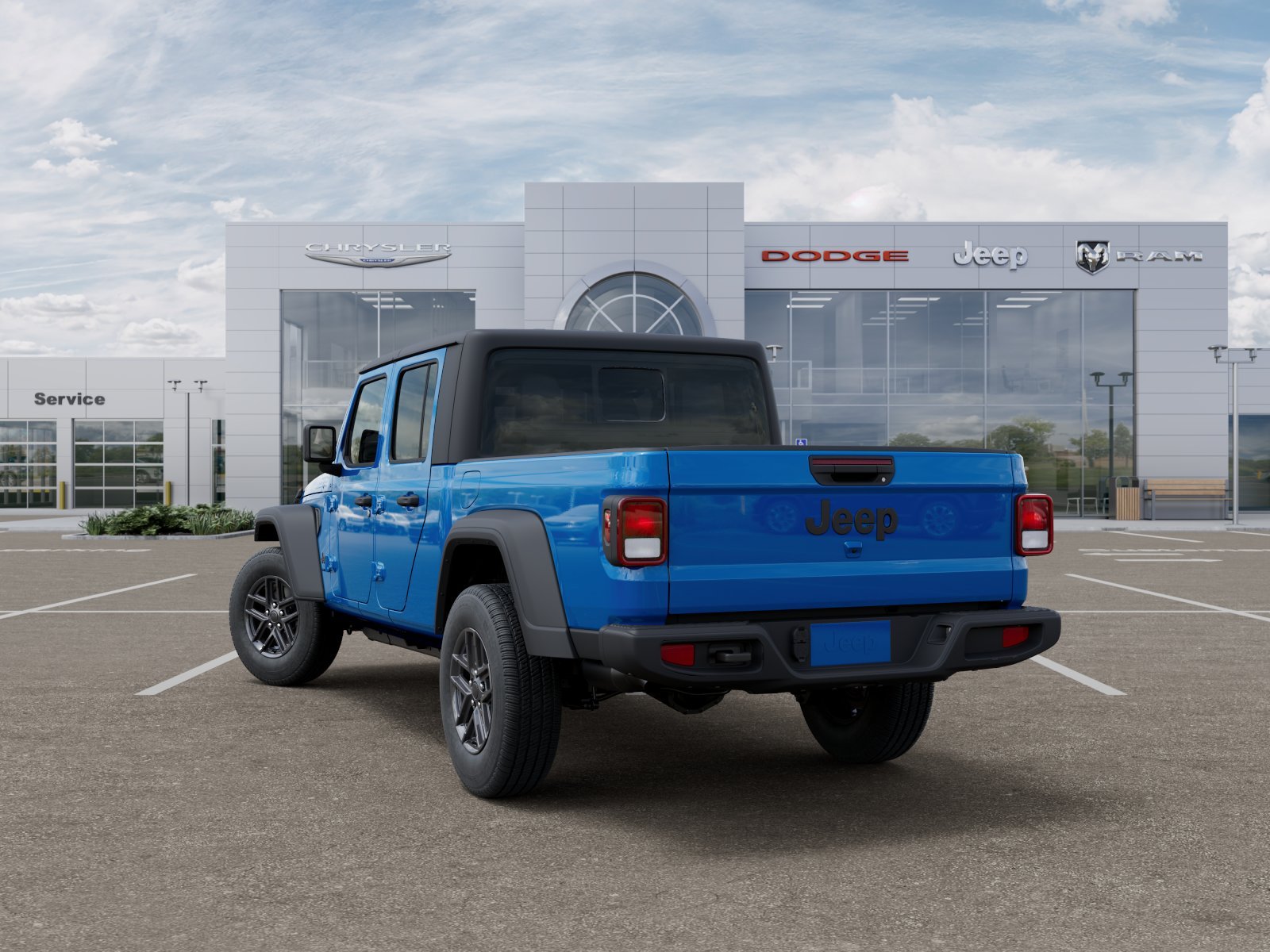 New 2026 Hydro Blue Pearl-Coat Exterior Paint Jeep Sport image 32