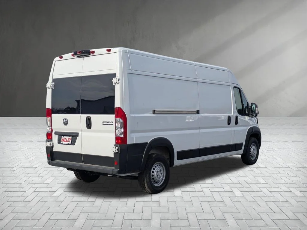 Used 2024 Bright White Clearcoat Ram High Roof image 5