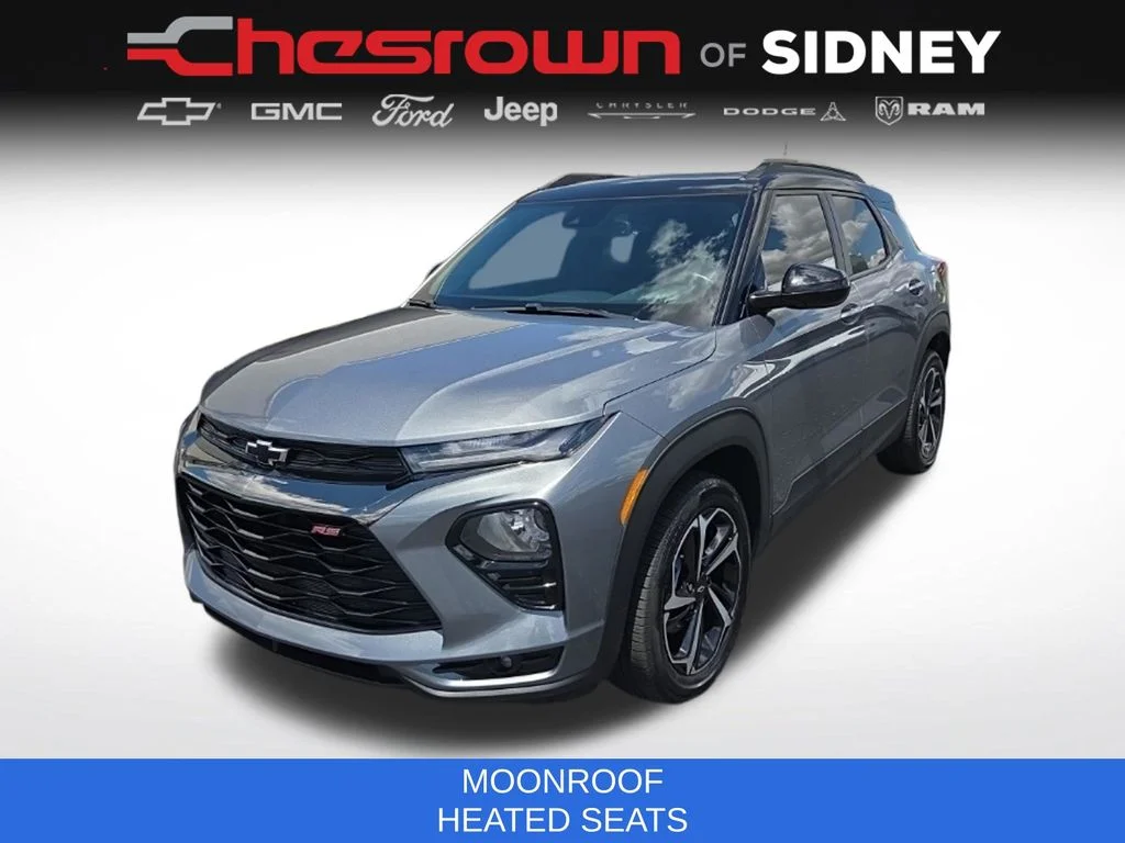 Used 2021 Gray Chevrolet RS image 1