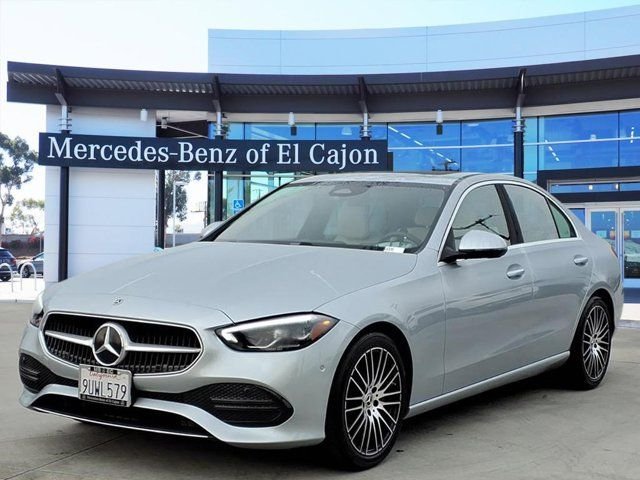 Used 2025 Cirrus Silver Metallic Mercedes-Benz C300W4 image 1