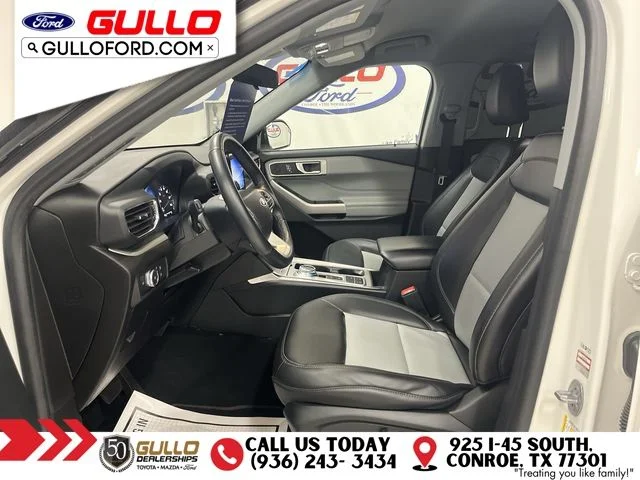 Certified Used 2022 White Metallic Ford XLT image 28