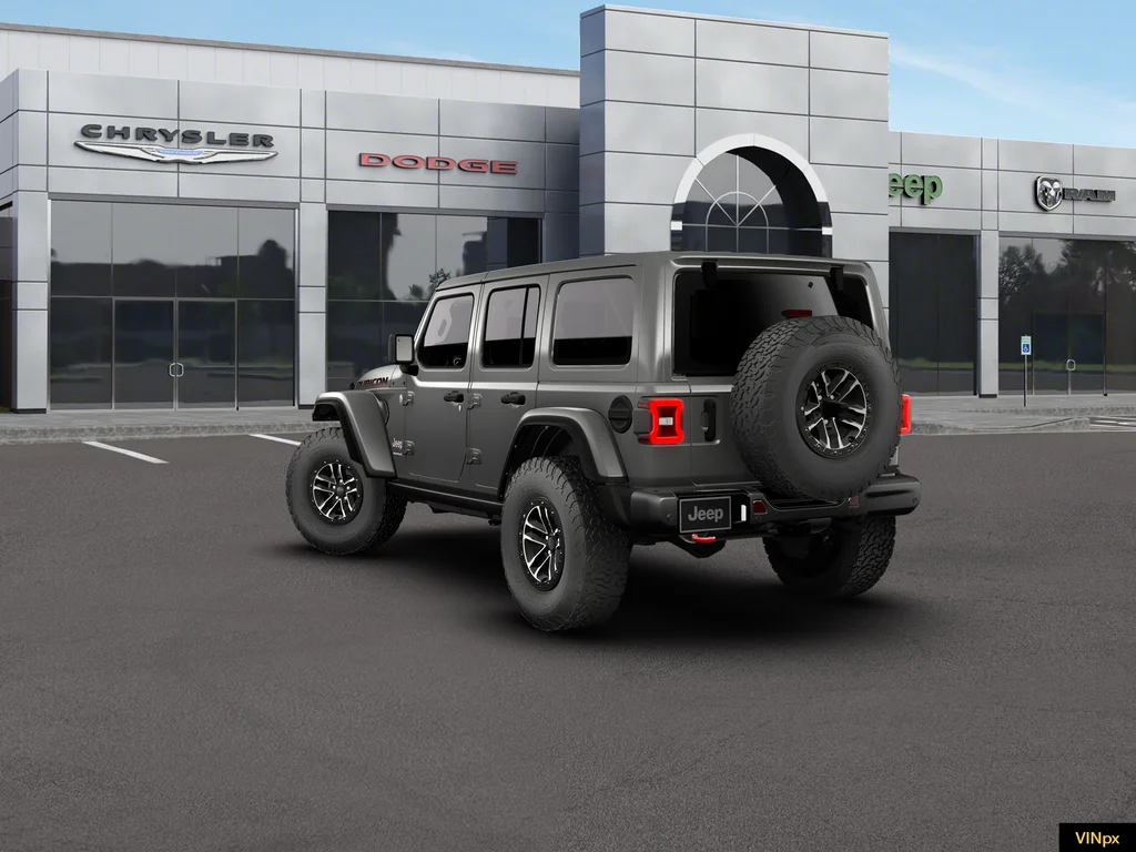 New 2026 Granite Crystal Metallic Clear-Coat Exterior Paint Jeep Rubicon X image 4