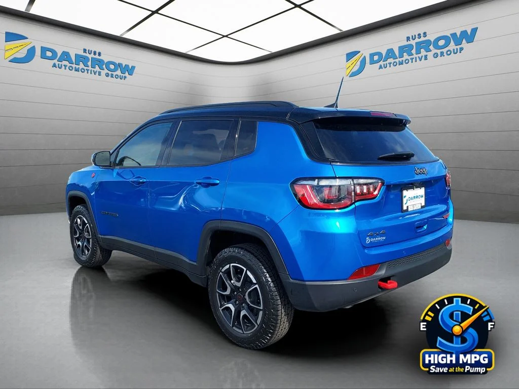 Used 2025 Blue Jeep Trailhawk image 3