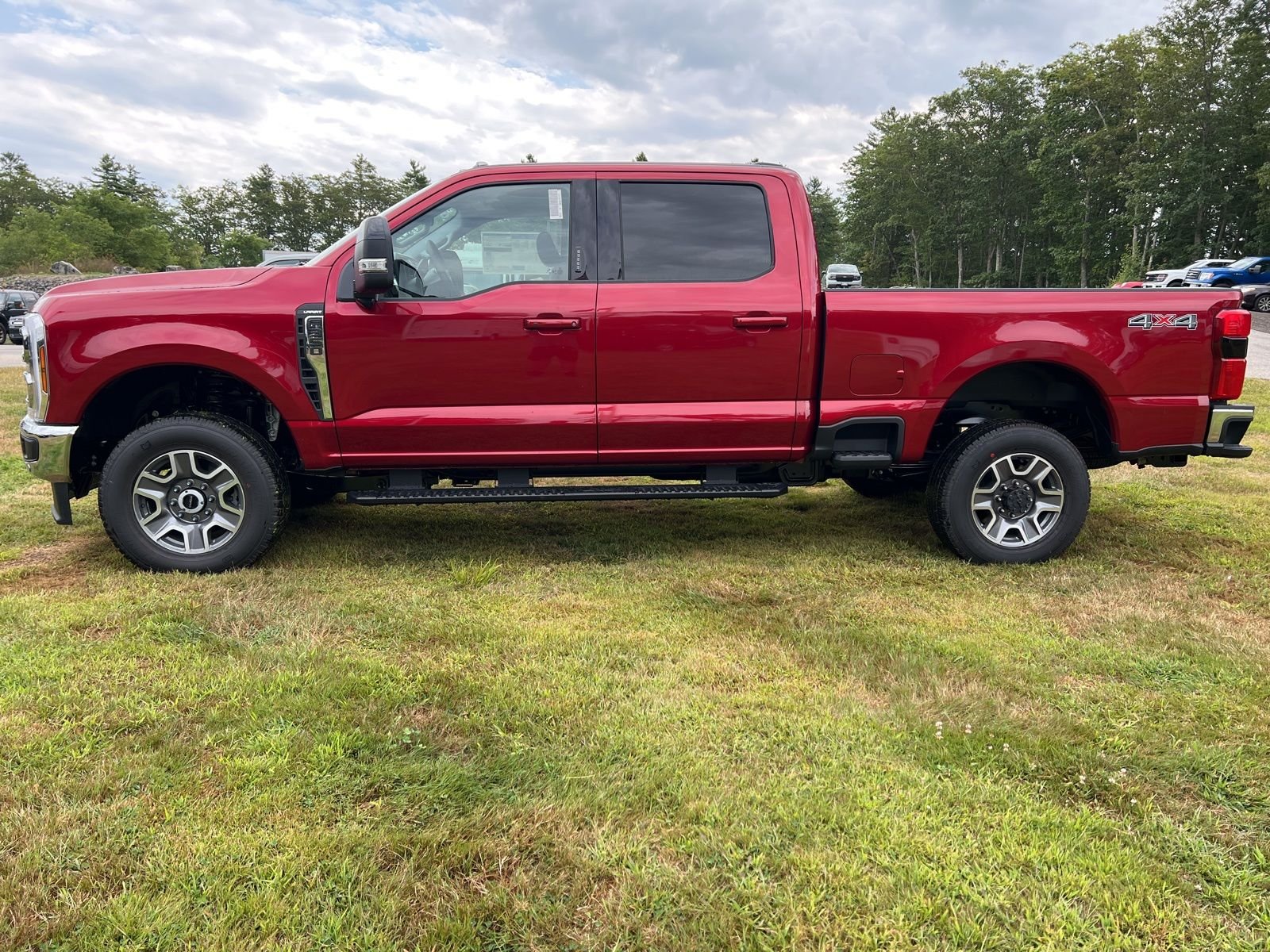 New 2026 Ruby Red Metallic Tinted Clearcoat Ford F-350® Lariat® image 4