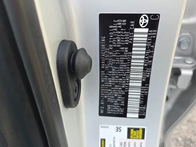 Used 2024 Silver Toyota LE image 6