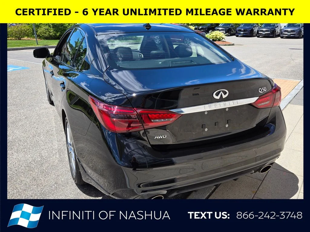 Certified Used 2023 Black INFINITI LUXE image 11