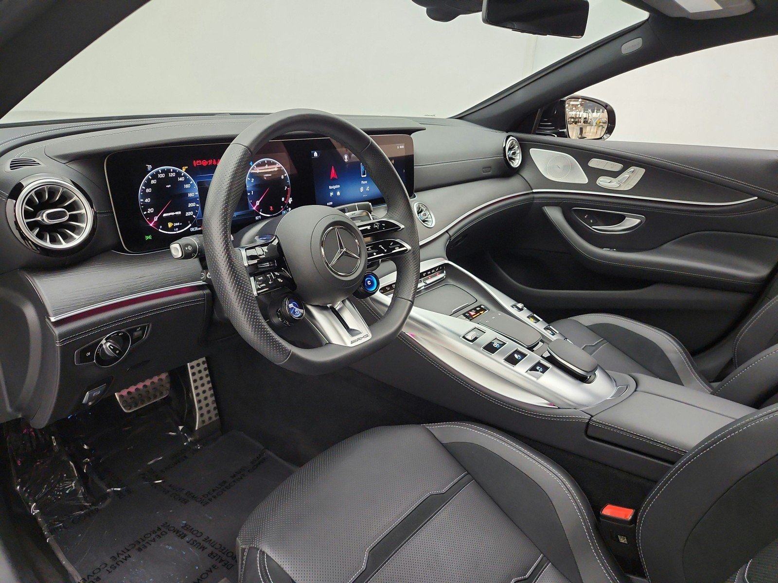Certified Used 2024 Obsidian Black Metallic Mercedes-Benz AMG® GT 63 4-Door Coupe image 12