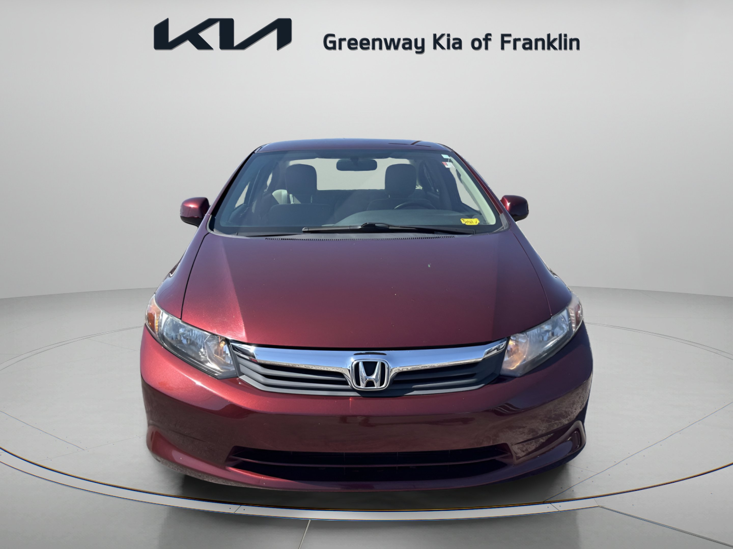 Used 2012 Honda Civic LX with VIN 19XFB2F58CE069890 for sale in Franklin, TN