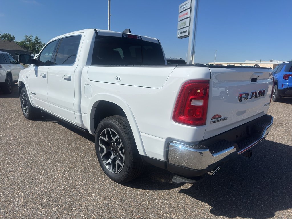 New 2026 Bright White Clear-Coat Exterior Paint RAM Laramie image 8