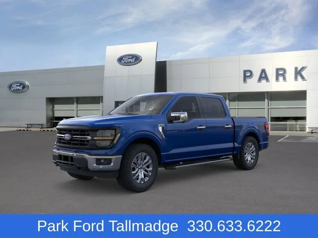 New 2026 Argon Blue Metallic Ford XLT image 1