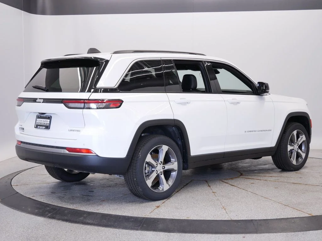 New 2026 Bright White Clearcoat Jeep Limited image 6