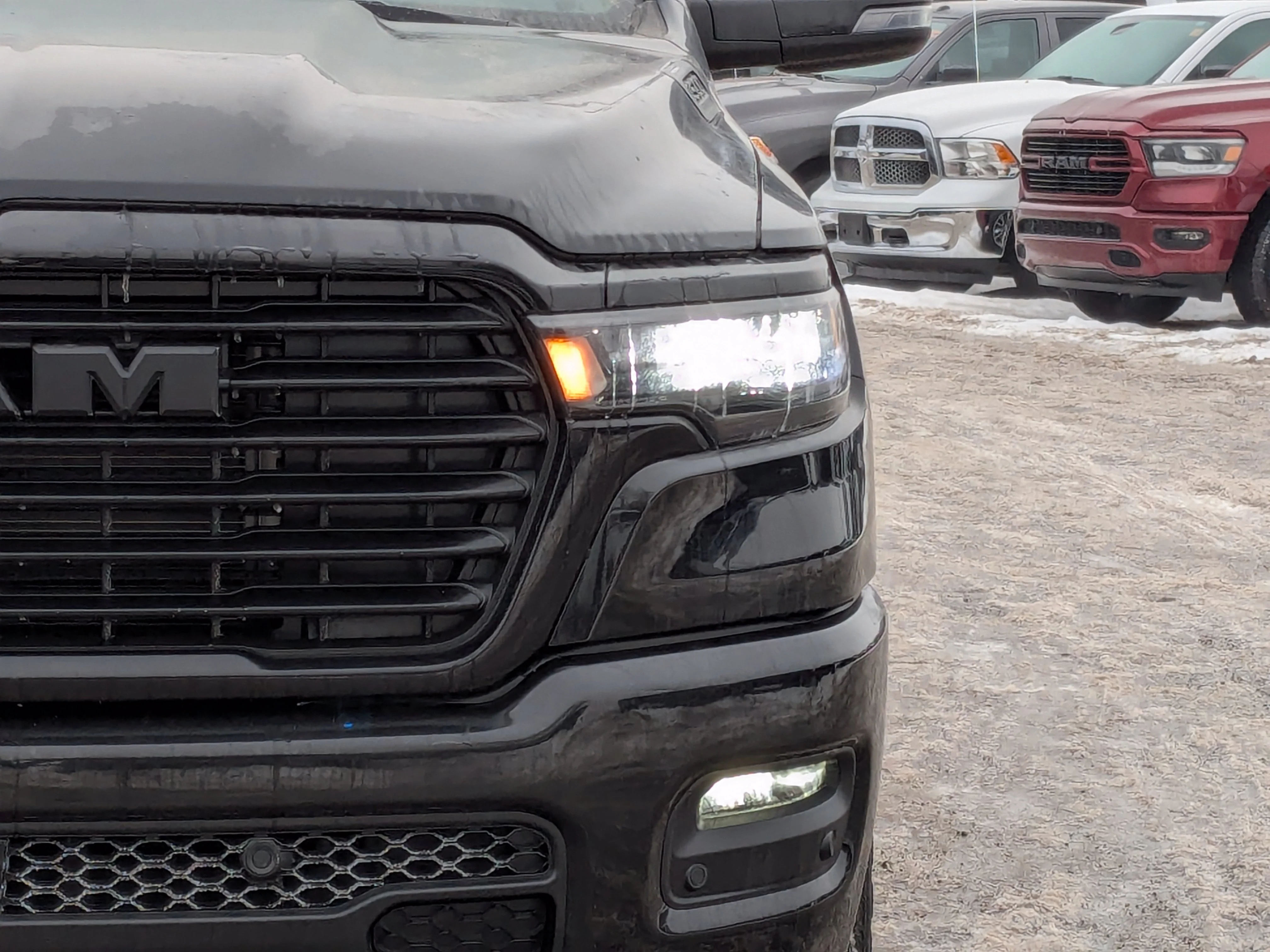 New 2026 Black RAM Sport - - Panoramic Sunroof - Sport Performance Hood - Hurricane Turbo - 3.92 Axle & More! image 10