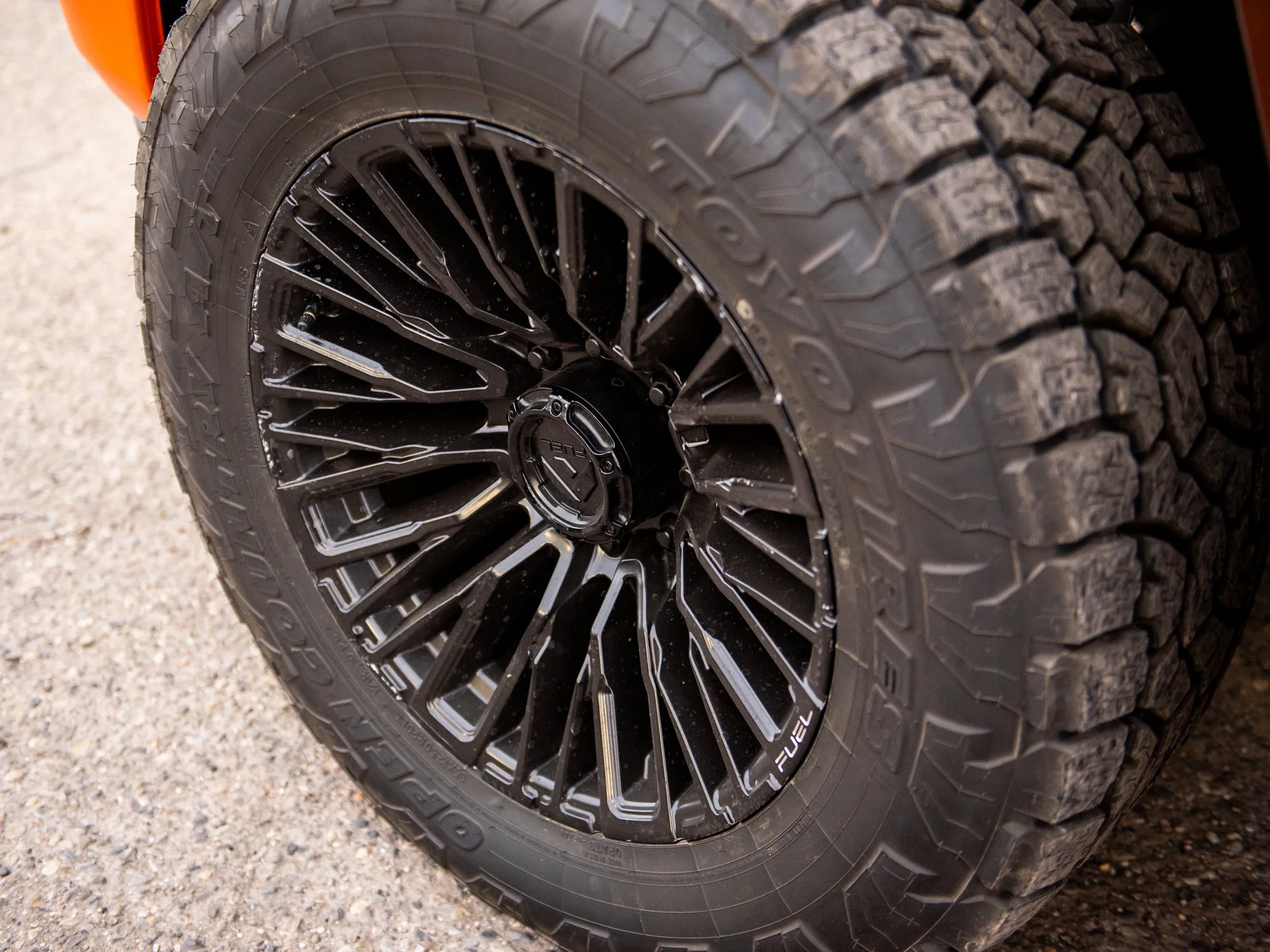Used 2026 Black RAM Limited* Mega Cab, 2 Inch Lift, 35 Inch Tires, Fuel Wheels image 2