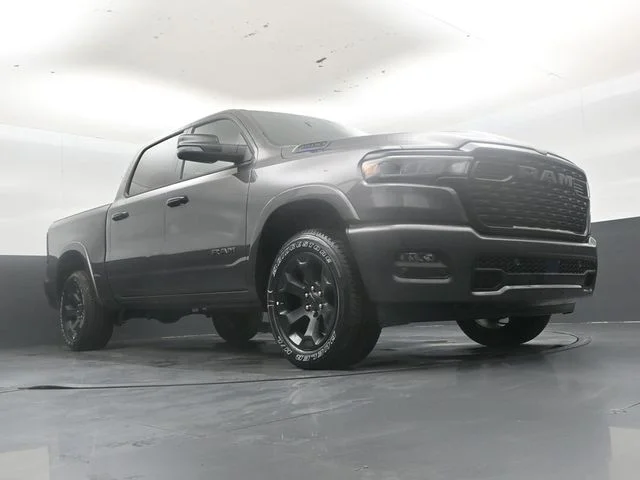 New 2026 Granite Crystal Metallic Clear-Coat Exterior Paint RAM Big Horn/Lone Star image 45