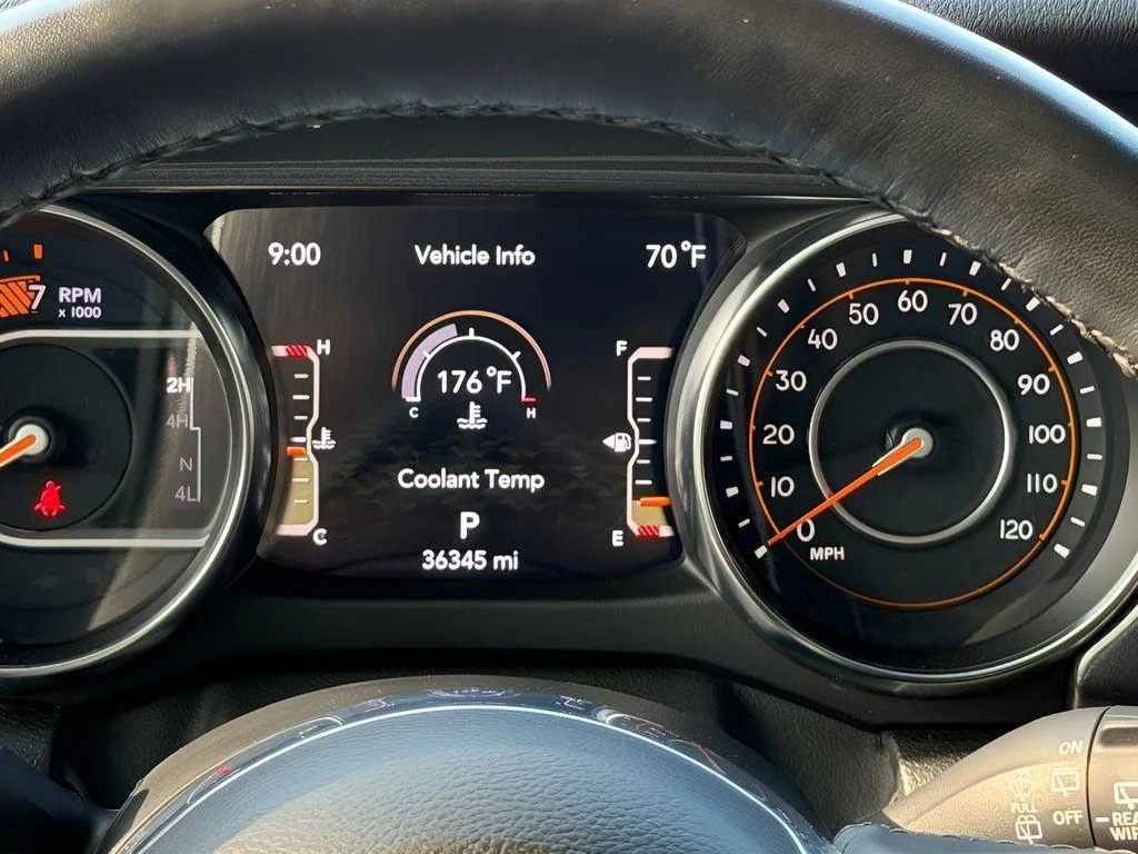 Used 2023 Bright White Jeep Sahara Altitude image 16