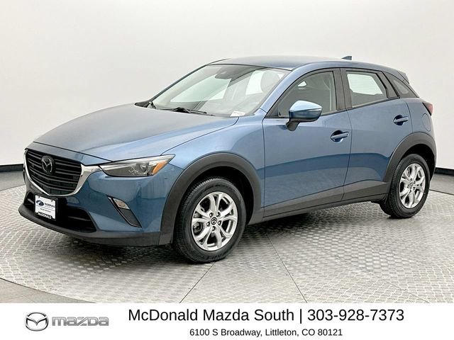 Used 2020 Blue Mazda Sport image 1