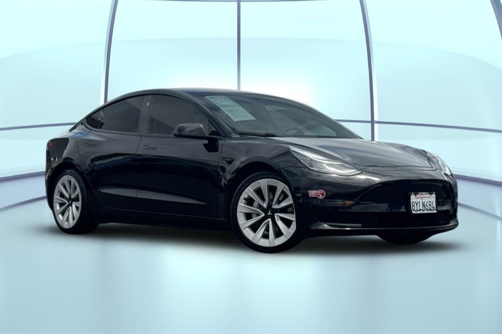 Used 2021 Tesla Model 3 Base with VIN 5YJ3E1EB5MF072897 for sale in San Bruno, CA