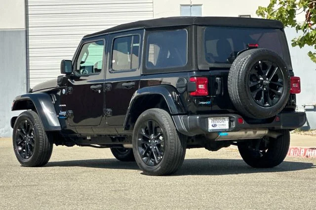 Used 2024 Black Jeep Sahara 4xe image 6