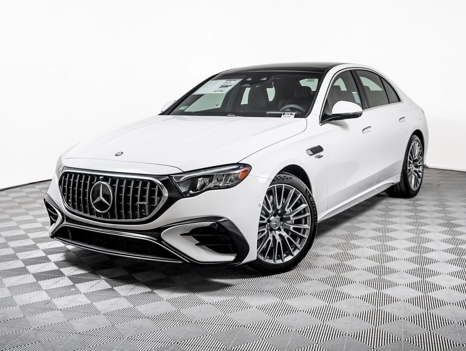 New 2027 Polar White Mercedes-Benz AMG® E 53 Hybrid image 1