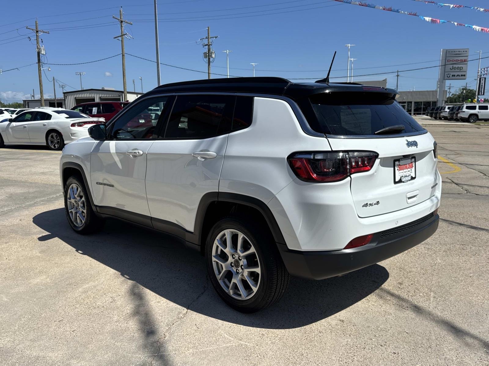 Used 2025 Bright White Clearcoat Jeep Limited image 5