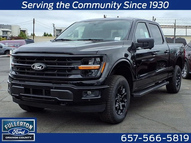 New 2026 Agate Black Metallic Ford XLT image 1