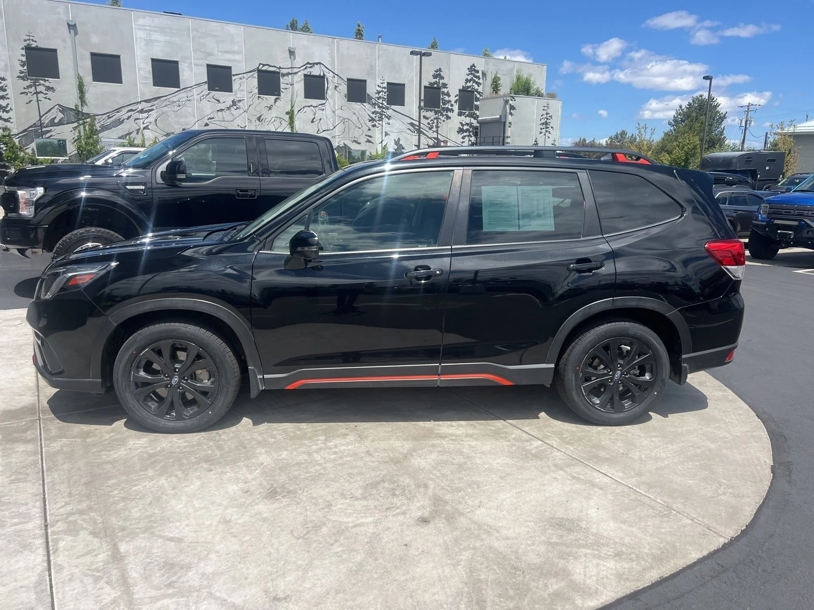 Used 2023 Crystal Black Silica Subaru Sport image 8