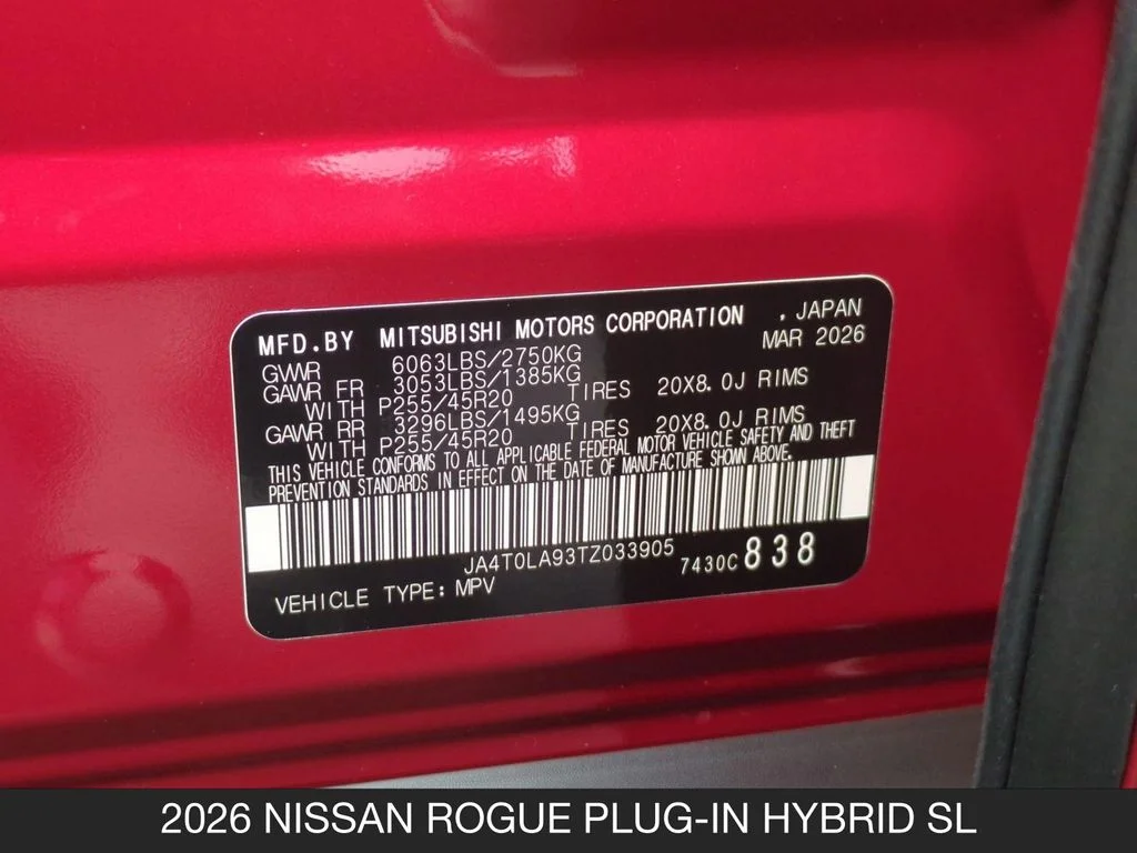 New 2026 Red Nissan SL image 26